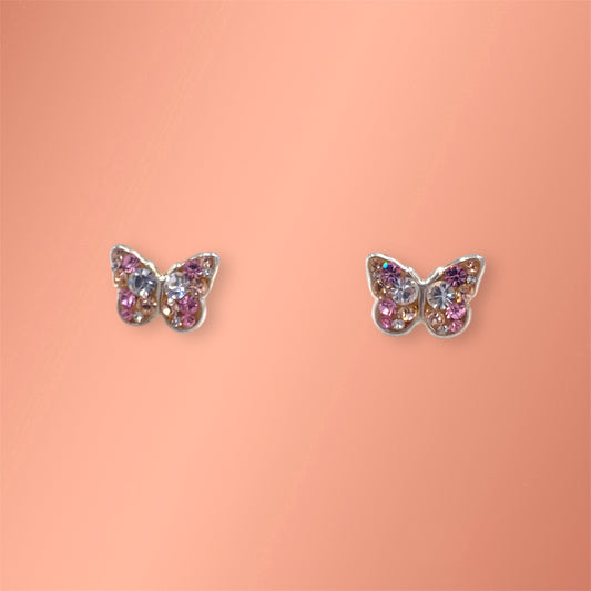 Butterfly Silver 925 Earrings