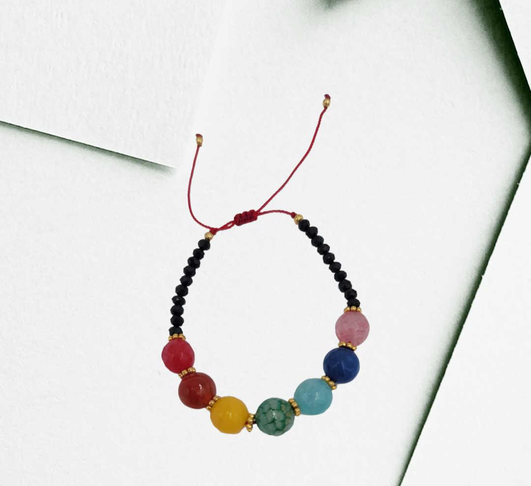 Artisan Hand made Chakras bracelet