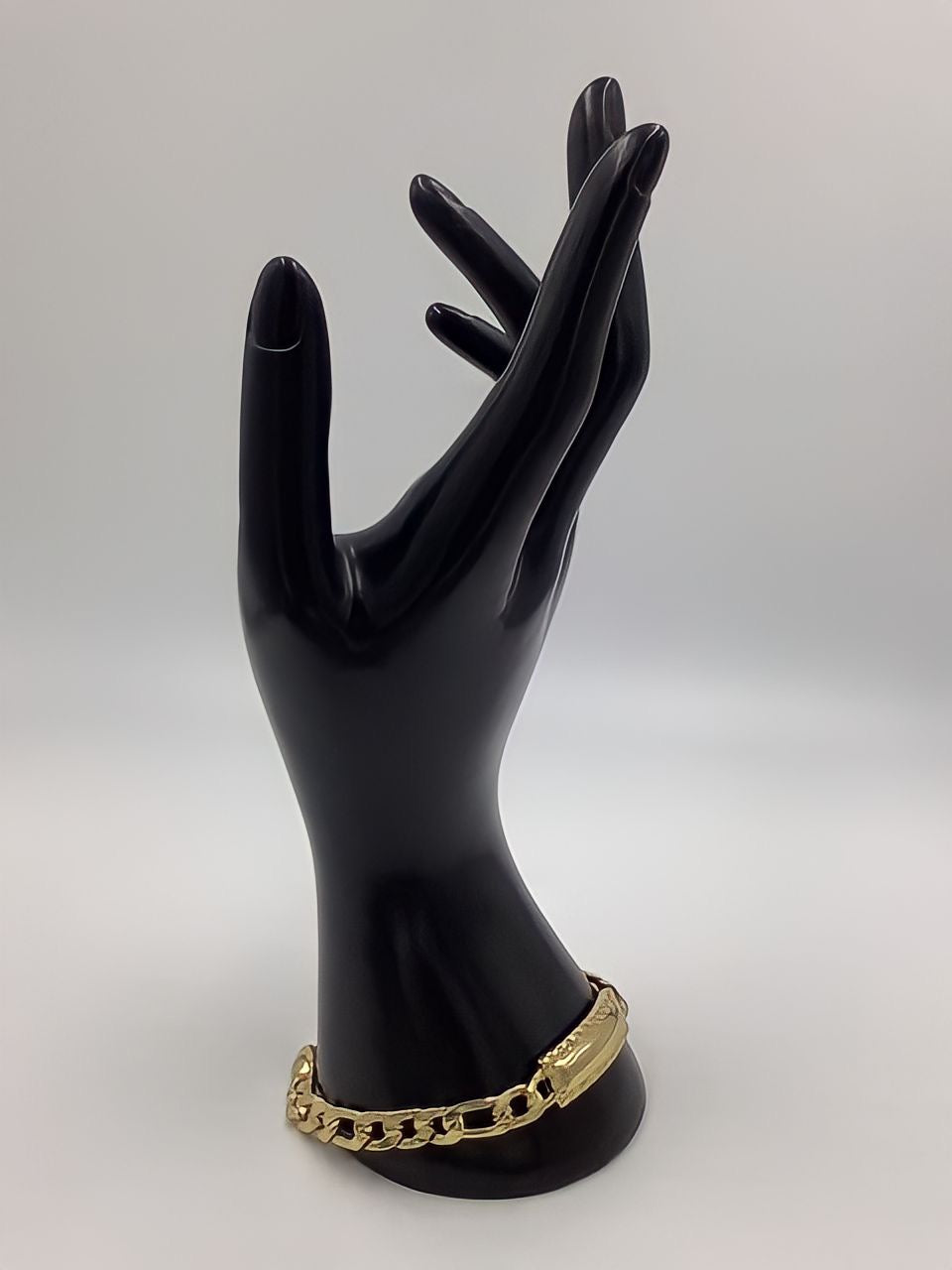 Laminated Gold Id Bracelet